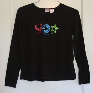 Black Love, Peace Joy Long Sleeve T-shirt